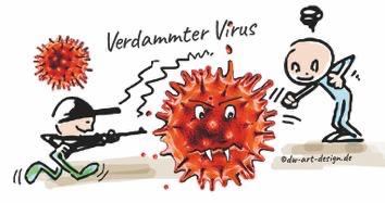 Dorocard Verdammter Virus, dw-art-design.de