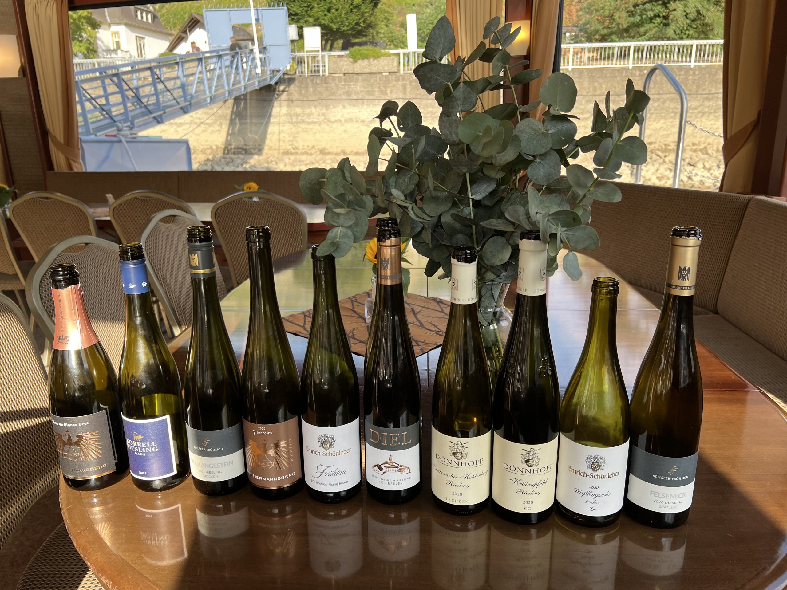 Collegium Vini mit Weinprobe Nahe-Weine zur Loreley 20220828 - Foto: Klaus Rössler