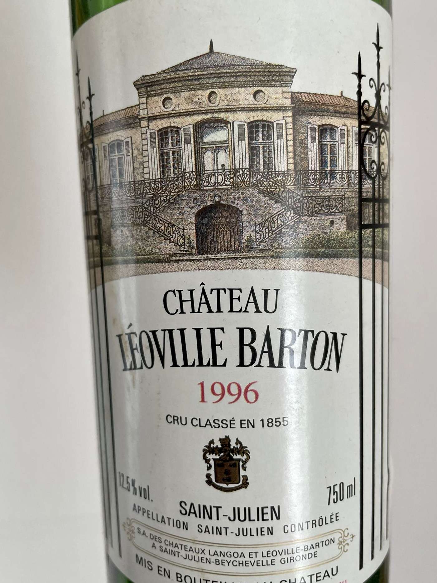 Collegium Vini - Mythos Bordeaux Château Leoville Barton 1996