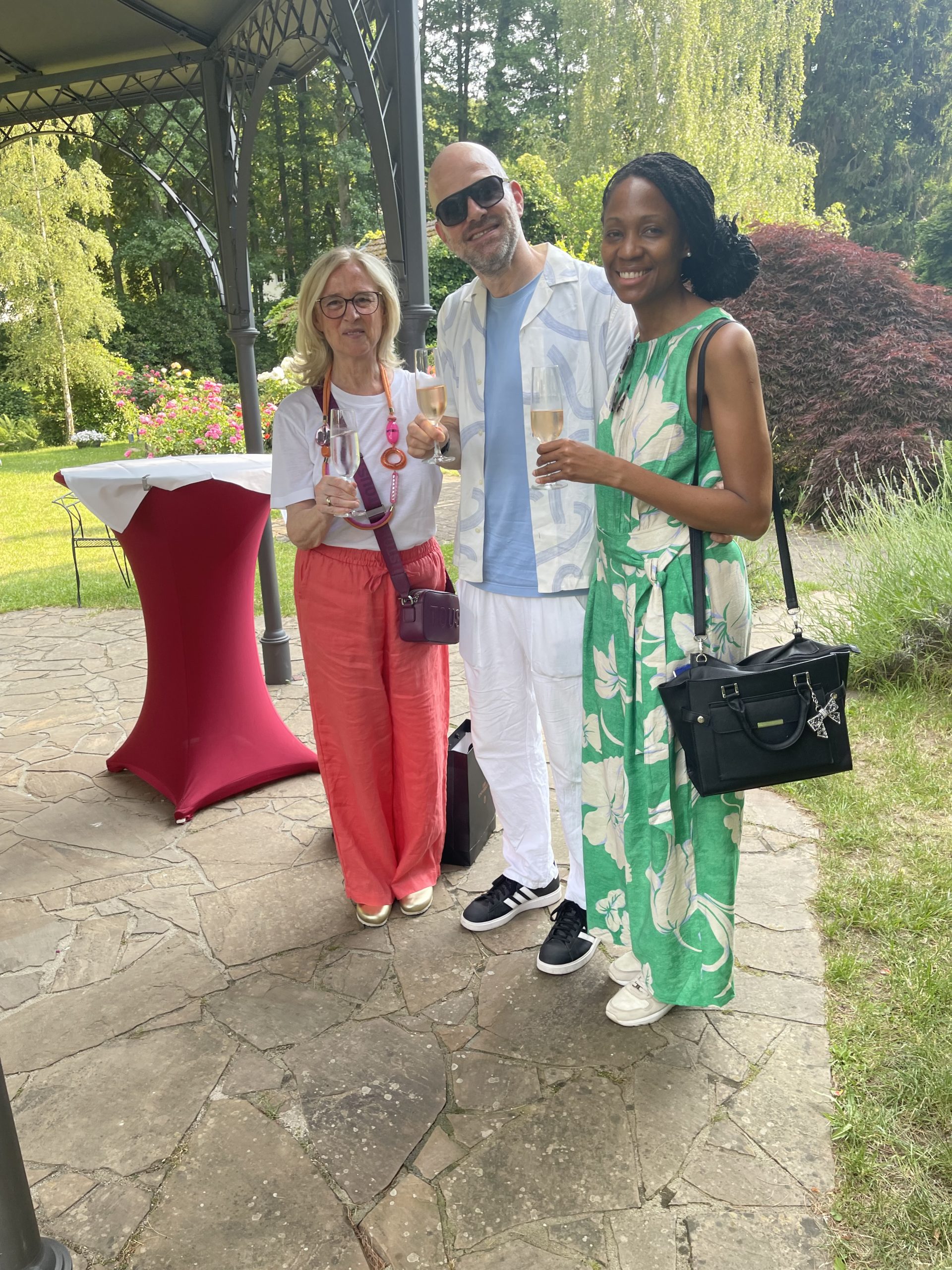 Collegium Vini Sommerfest - Isabel del Olmo, Daniel Kusebauch, Daineris Lamonta Davis Foto: Collegium Vini